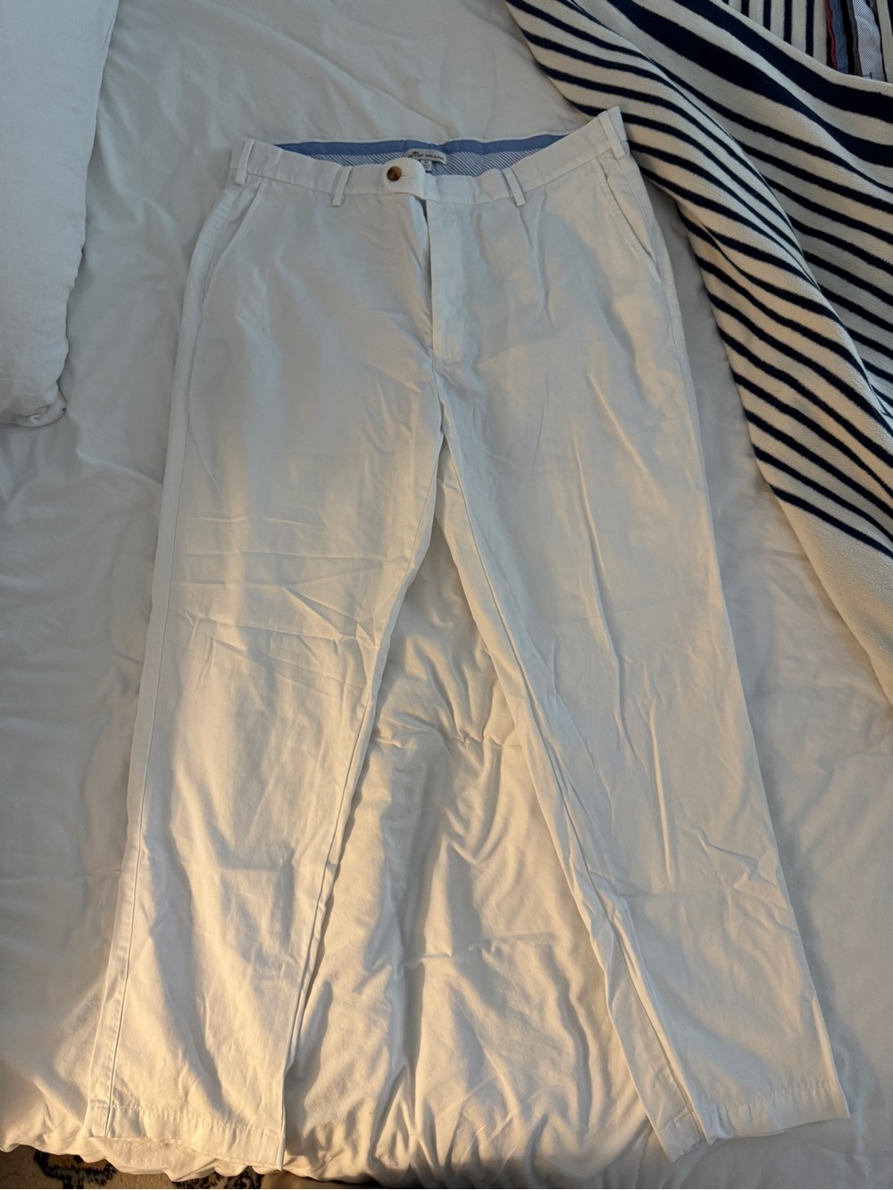 Peter Millar White Men's Chino Pants 36/30